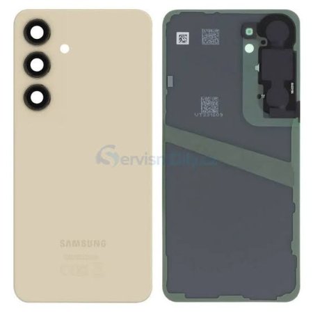 Samsung S24 Back — Amber Yellow